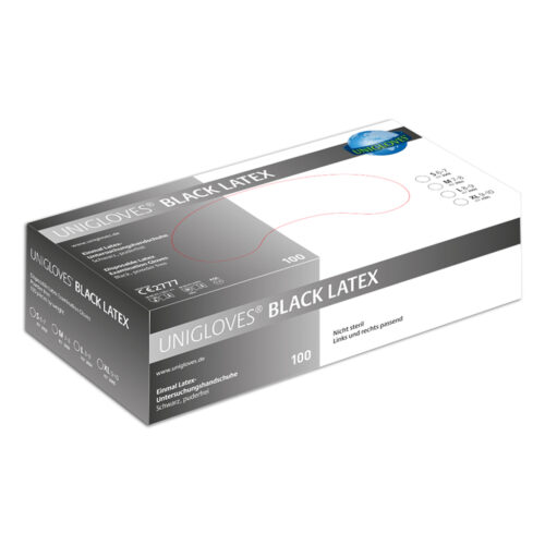 Unigloves: Latex púdermentes gumikesztyű - 100 db